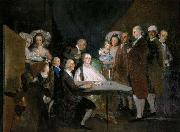 Francisco de Goya The Family of the Infante Don Luis oil painting reproduction